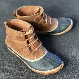 Sorel duck booties